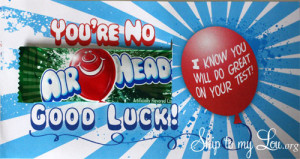 Download file and print on cardstock. Cut out the note and make a slit ...