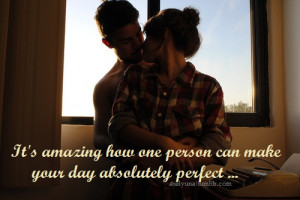... Picture Quotes , Lover Picture Quotes , Perfect day Picture Quotes