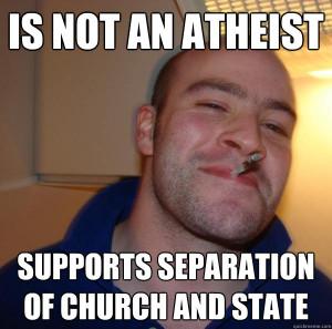 Separation of Church and State Meme