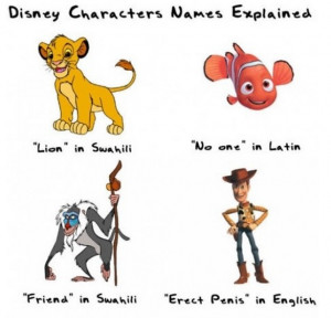 Couple Disney Character Names Explained