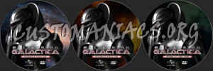 Battlestar Galactica - Season 2.0 dvd label
