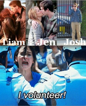 funny hunger games katniss everdeen peeta mellark gale hawthorne ...