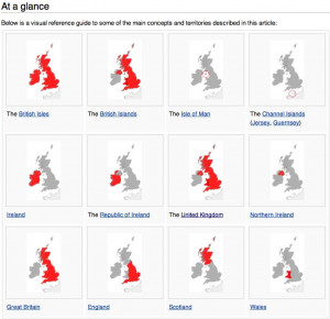Mapas de Gran Bretaña, Reino Unido e Inglaterra