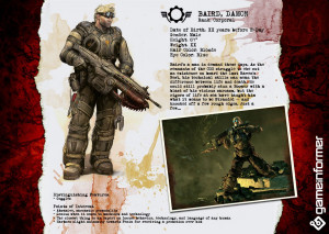 Gears of War 3 Character Profiles