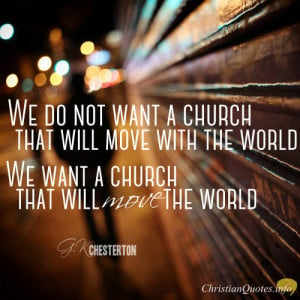 Chesterton Quote – Jesus Wants You to Be Peculiar
