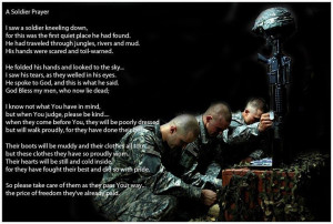 Beautiful Soldiers Prayer