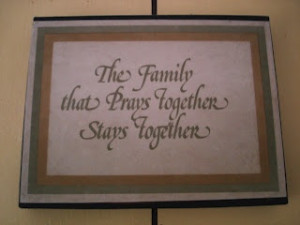 Tva Prasaad - By Thy Grace: The family that prays together, stays ...