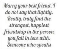 Marry Your Best Friend Quotes