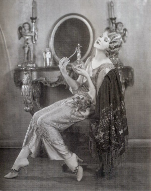 Silent film actress Thalia Barbarova, c. 1920s.