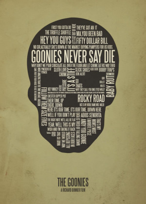 Related Pictures goonies movie poster