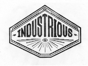 Dribbble Industrious Logo