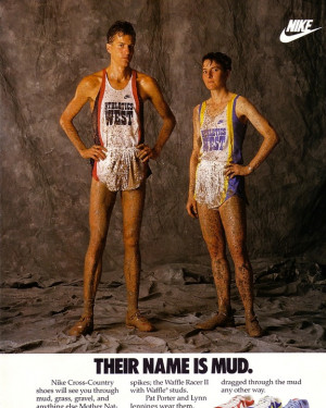... Lynn Jennings, two of US best cross country runners ever, circa 1991