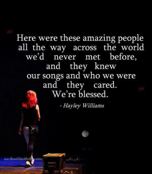 Paramore Quotes ♥