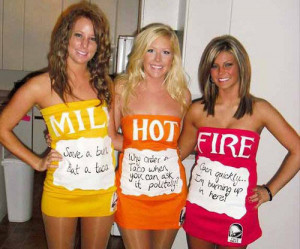 ... in hot outfits based in chile pepper sauces, hear you go! Enjoy