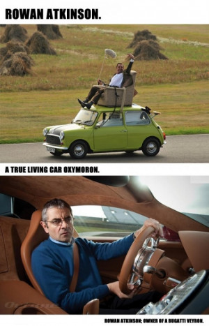 Mr Bean, A True Car Oxymoron