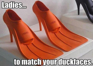 Duckface shoes?