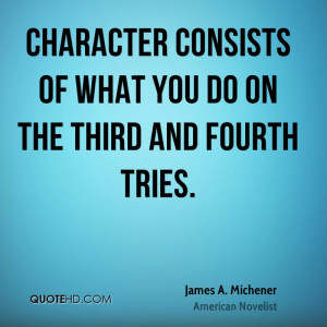 James A. Michener Quotes