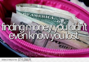 funny, lost, money, quotes, smile