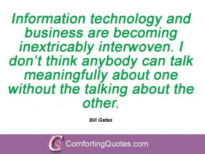 Bill Gates Quotes About Technology