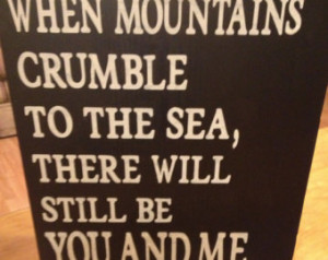 When Mountains Crumble The