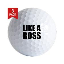 Like A Boss Golf Balls for