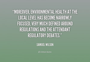 attendant regulatory debates environmental health meetville quotes