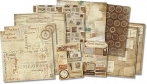... Design - Ancestry Collection - Scrapbook Kit - Honoring The Past