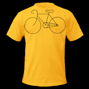 bike cycle cycling logo sport bicycle T-Shirts