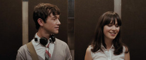 Zooey Deschannel and Joseph Gordon-Levitt in (500) Days of Summer