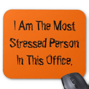 Funny Stress Quotes