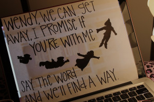 ... Somewhere In Neverland by All Time Low which is currently on repeat