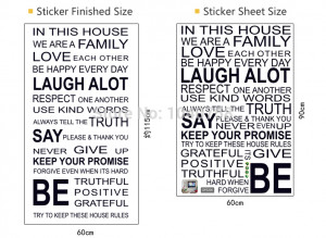 ... Wall Stickers Quotes and Sayings Decorative Wall Decals Quotes Home