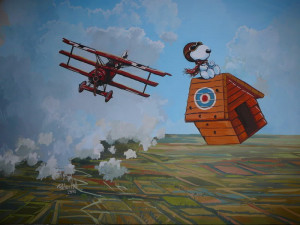 snoopy vs the red baron Image