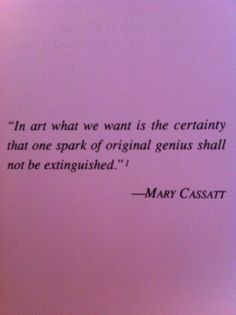 Mary Cassatt More