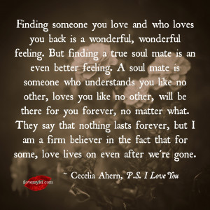 someone you love and who loves you back is a wonderful, wonderful ...