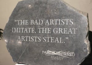 Great artists steal