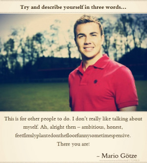 Mario Gotze Quotes