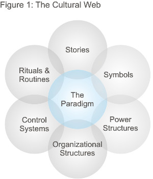 Elements of Cultural Web as seen Figure 1:
