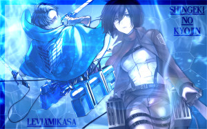 Mikasa And Levi Wallpaper Levi x mikasa wallpaper