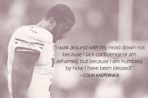 Colin Kaepernick #Humble