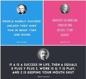 The above infographic is courtesy of Success Quotes . Republished with ...