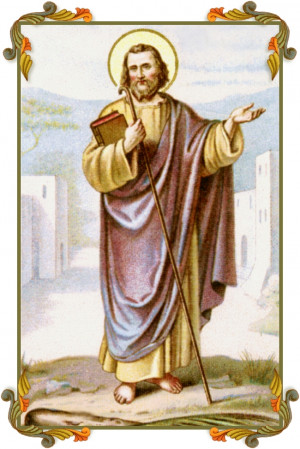 Saint Jude Holy Card Image