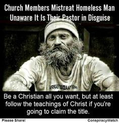 ... hypocrisy pastor pretends to be homeless church members more hypocrite