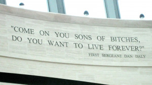 wicked awesome quote from inside the foyer wall