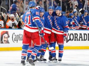 ... Hockey » Game 1: Rangers 4, Flyers 1 … post-game notes & quotes