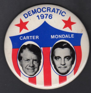 Home View By President Jimmy Carter Democratic 1976 Carter Mondale ...