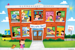 Las vacaciones se han terminado y es hora de volver a la escuela ...