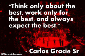 Grand Master Carlos Gracie Sr on Seeking the Best