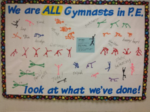 We are ALL Gymnasts in P.E. Image