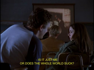 Nick Andopolis and Lindsey Weir. Freaks and Geeks.